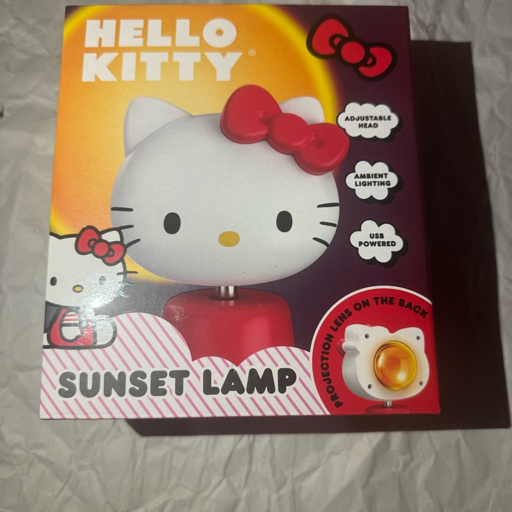 Hello kitty sunset lamp